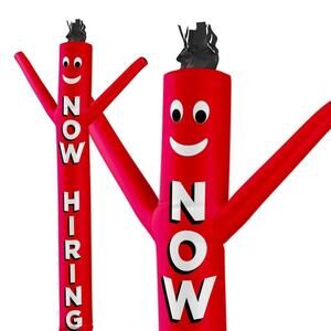 Air Dancers Inflatable Tube Man Attachment - 10 Feet Tall Wacky Waving Inflatabl